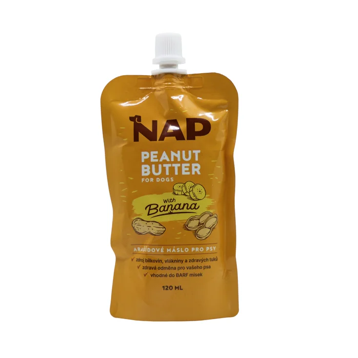 Mantequilla de cacahuete NAP 120 ml - plátano