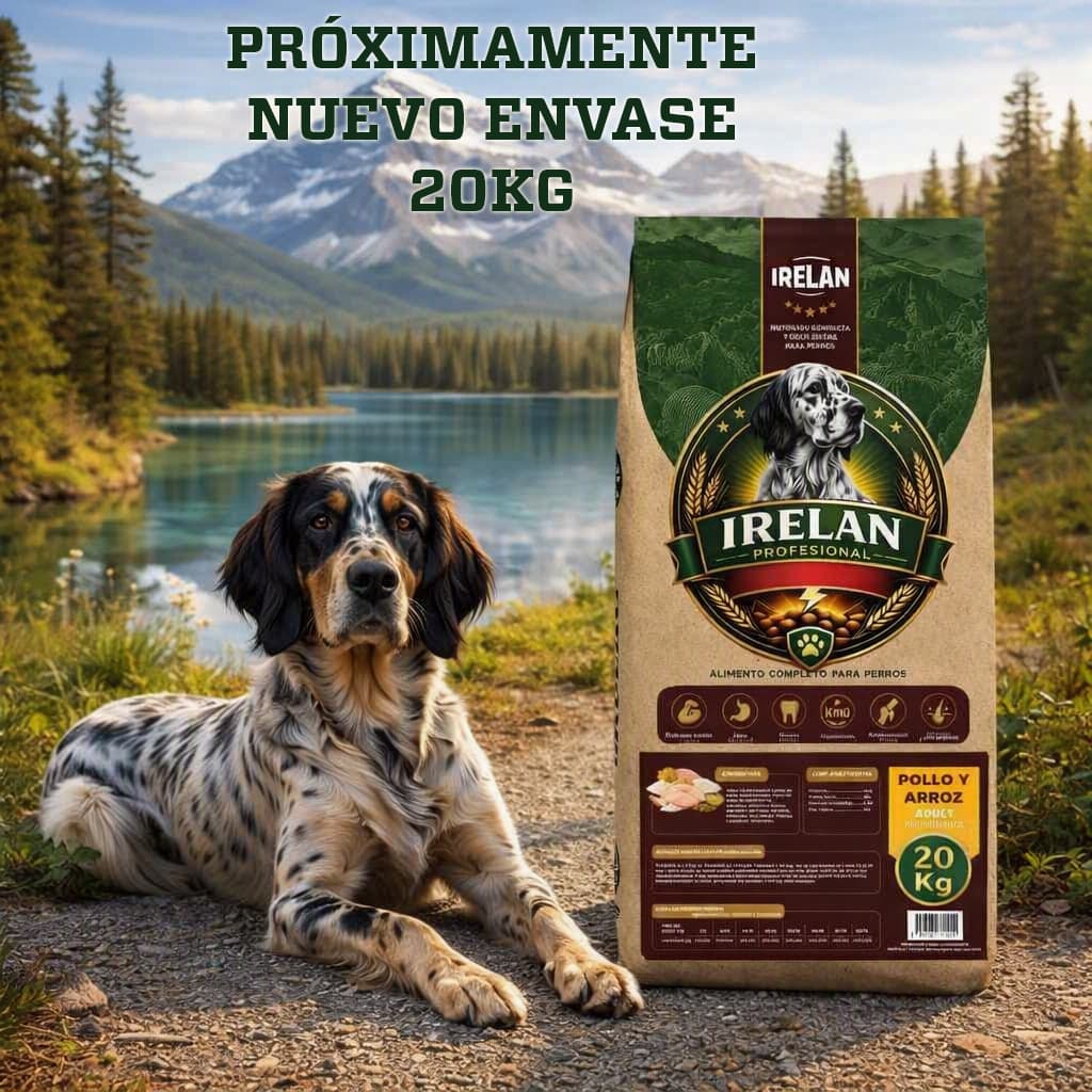 Pienso profesional Irelan Performance para perros de trabajo y competición